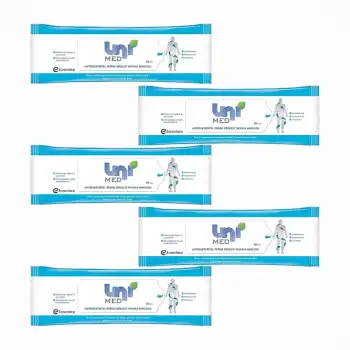 Unimed Antibakteriyel Vücut Yıkama Havlusu 50li Paket x 5 Paket