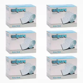 Unipore Fix Esnek Flaster 10cm x 10m - 6 Adet
