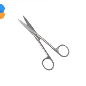 VM Makas Cerrahi Düz 14,5cm - Sivri-Sivri