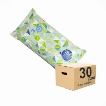 WanCare Islak Mendil 100lü Paket x 30 Paket (3000 Yaprak)