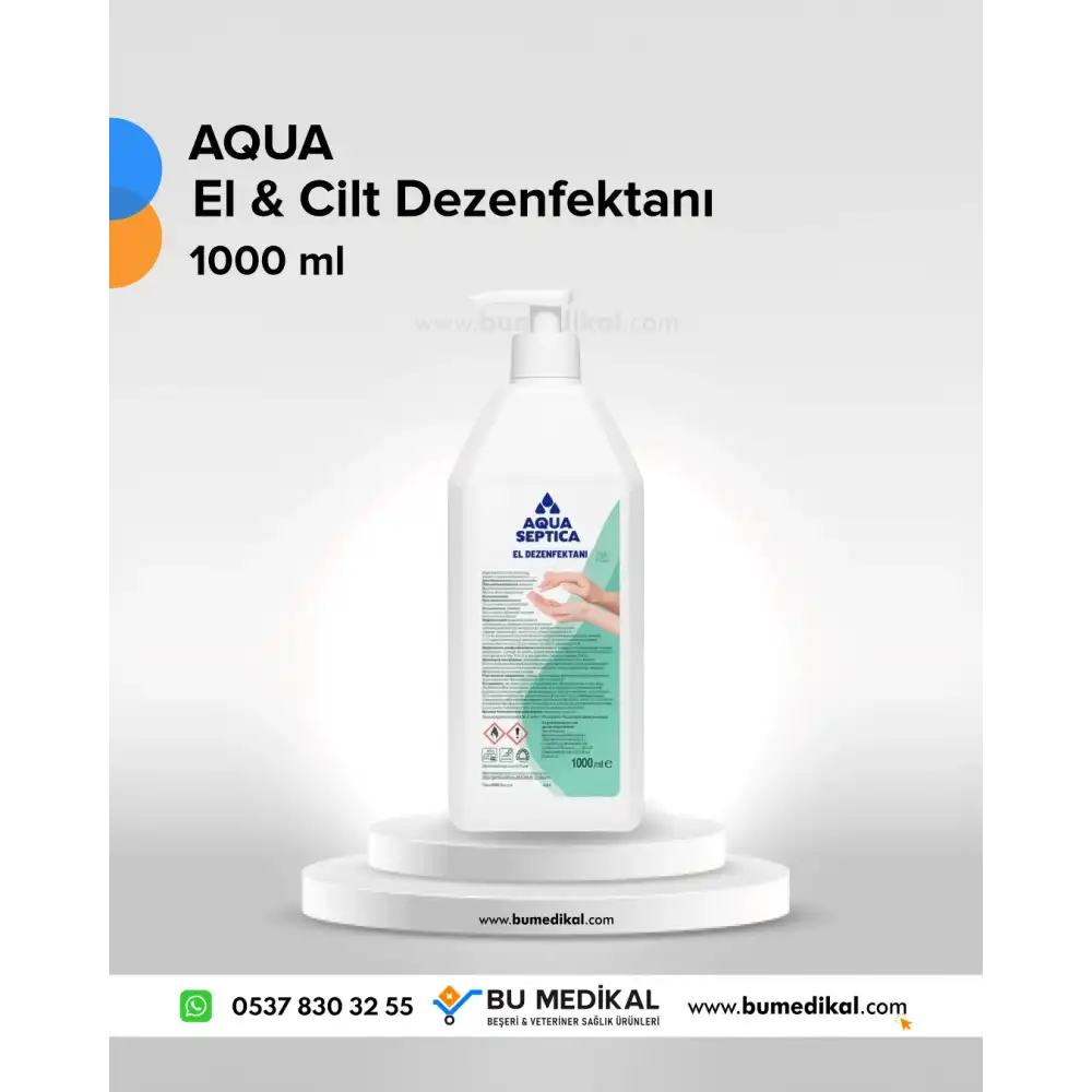Aqua El ve Cilt (Handplus) Dezenfektanı 1LT
