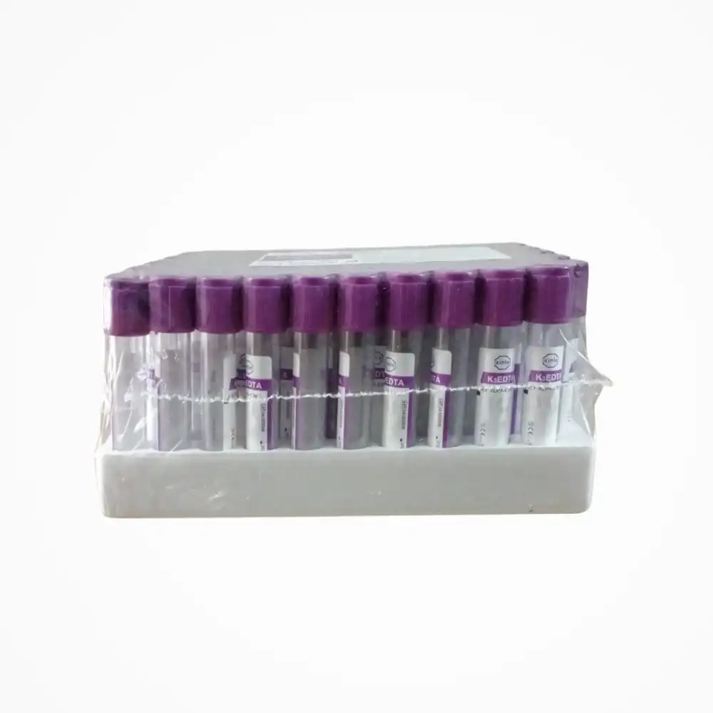 Kan Alma K3 Edtalı Tüp 3 ML (Mor Kapak) 100lü Paket