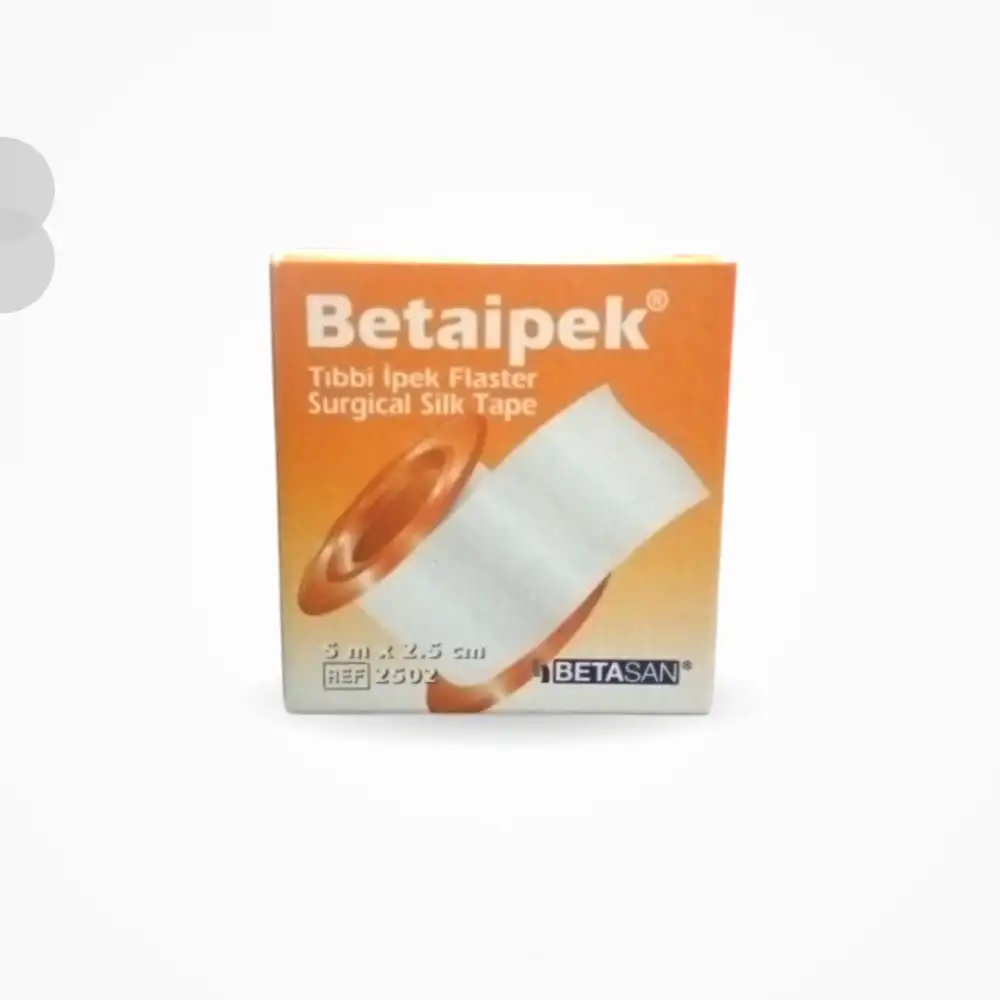 Beta İpek Tıbbi İpek Flaster 2,5cm x 5m - 1 Adet