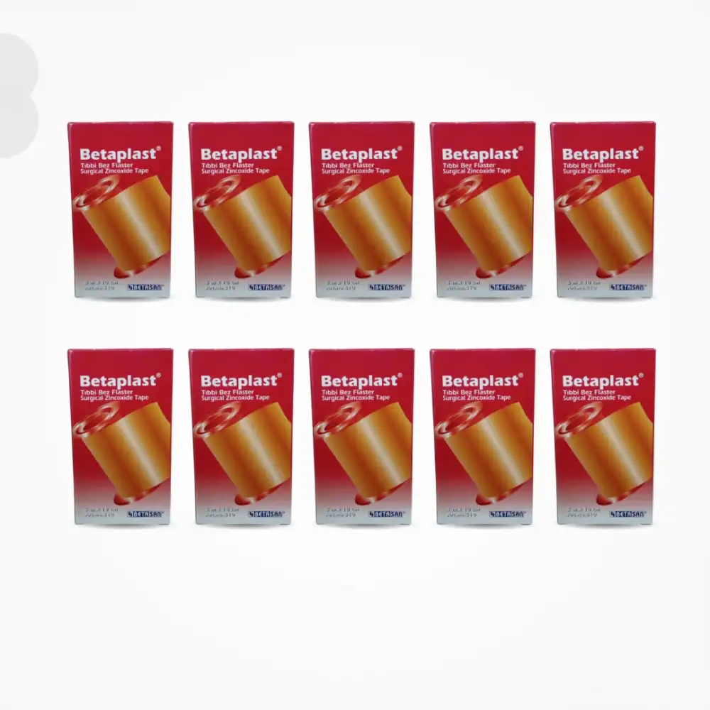 BetaPlast Tıbbi Bez Flaster 10cm x 5m - 10 Adet