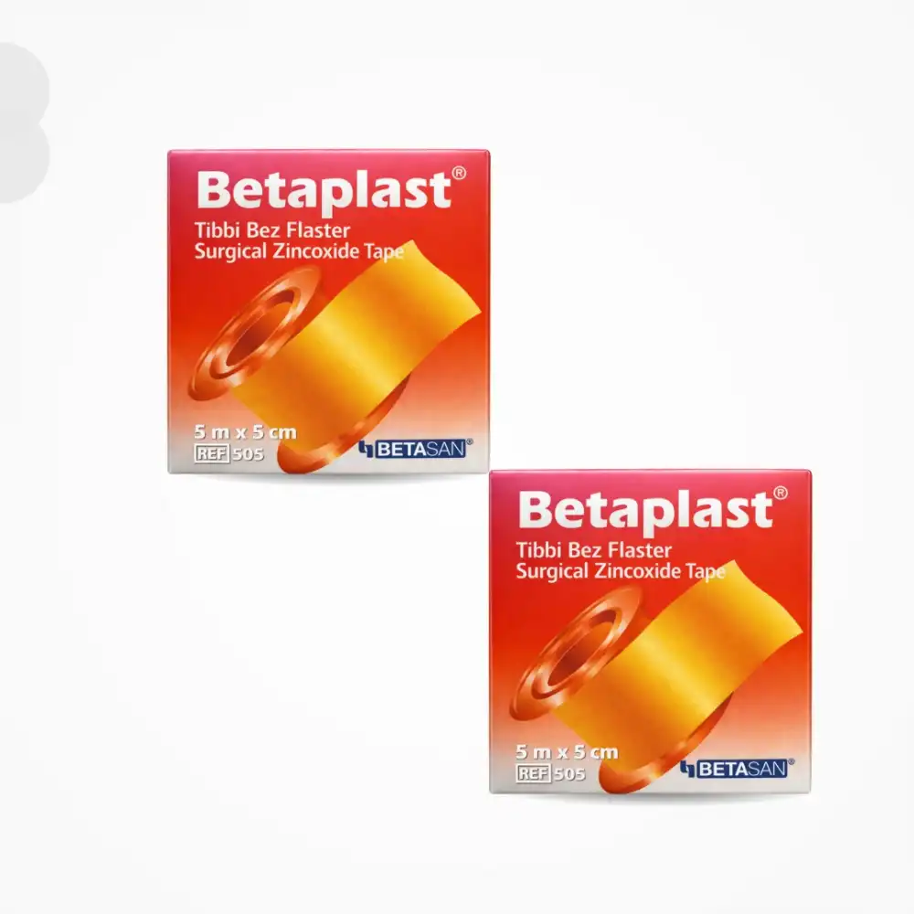 BetaPlast Tıbbi Bez Flaster 5cm x 5m - 2 Adet
