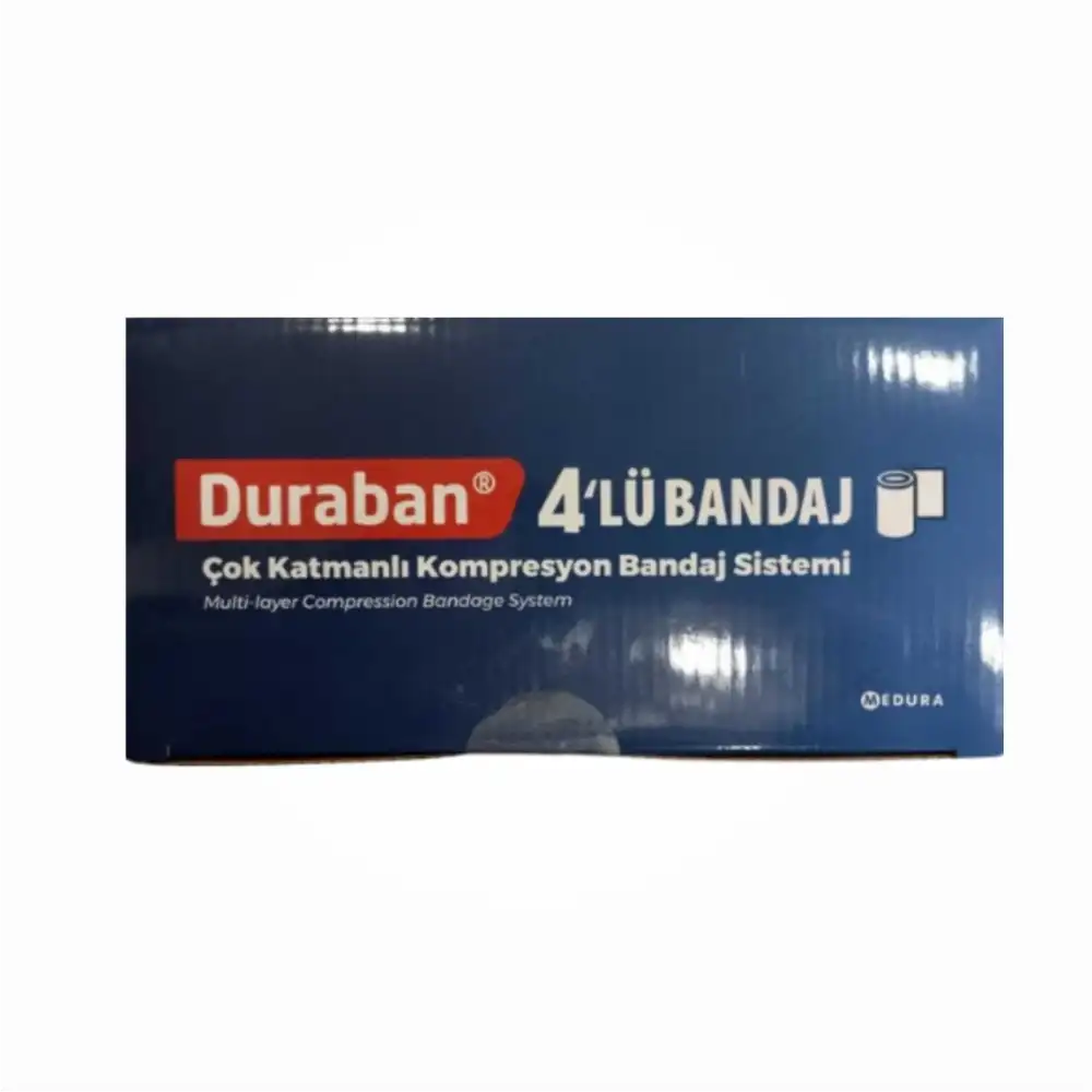 Duraban Çok Katmanlı 4lü Kompresyon Bandaj Sistemi
