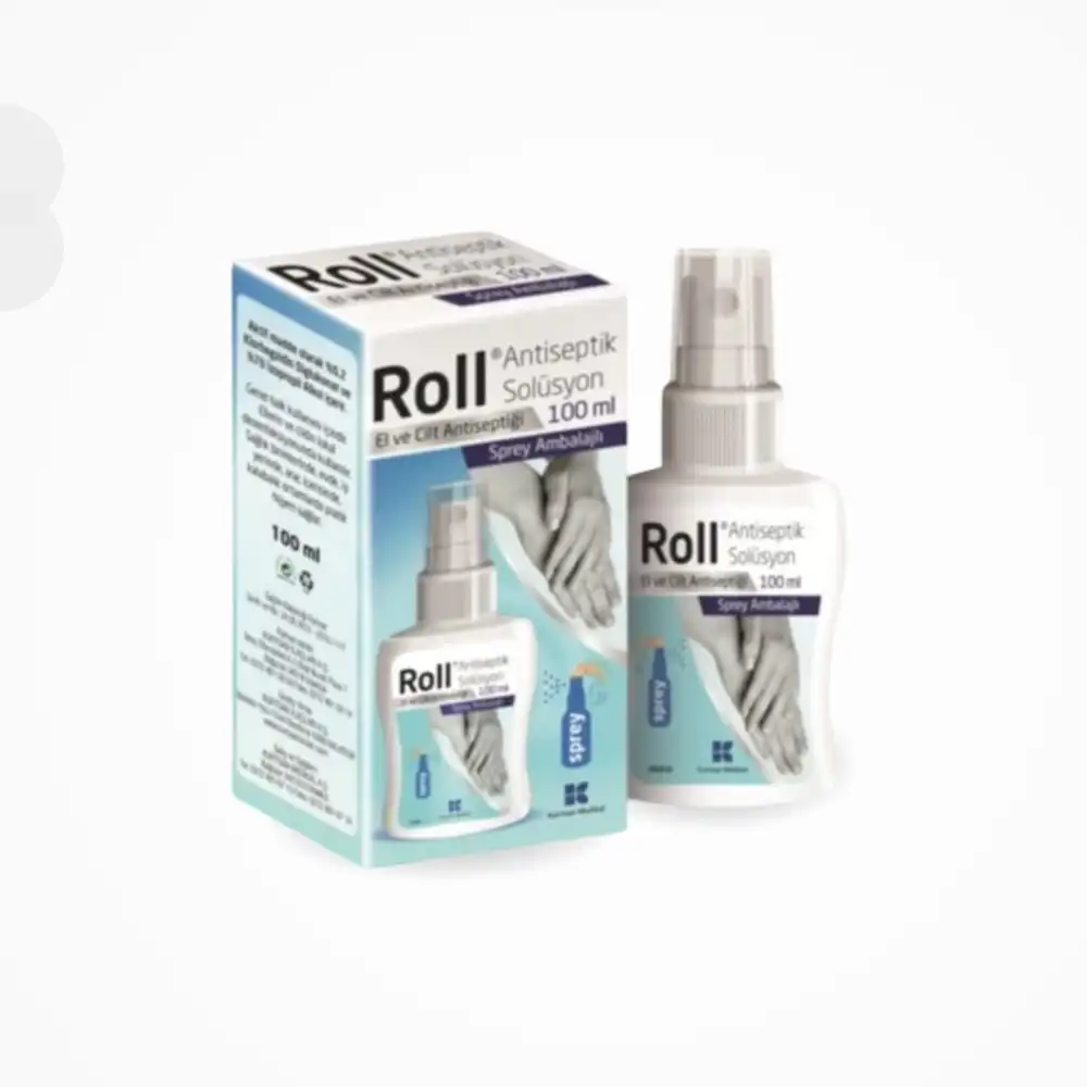 Roll Sprey El ve Cilt Dezenfektanı (Antiseptik) 100 ml - 2 Adet