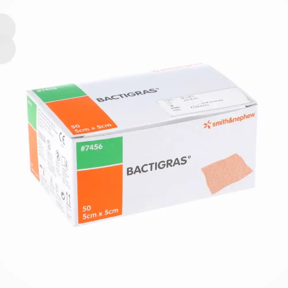 Bactigras Yara Bakım Örtüsü (Tül Örtü) 5cm x 5cm - 50 Adet