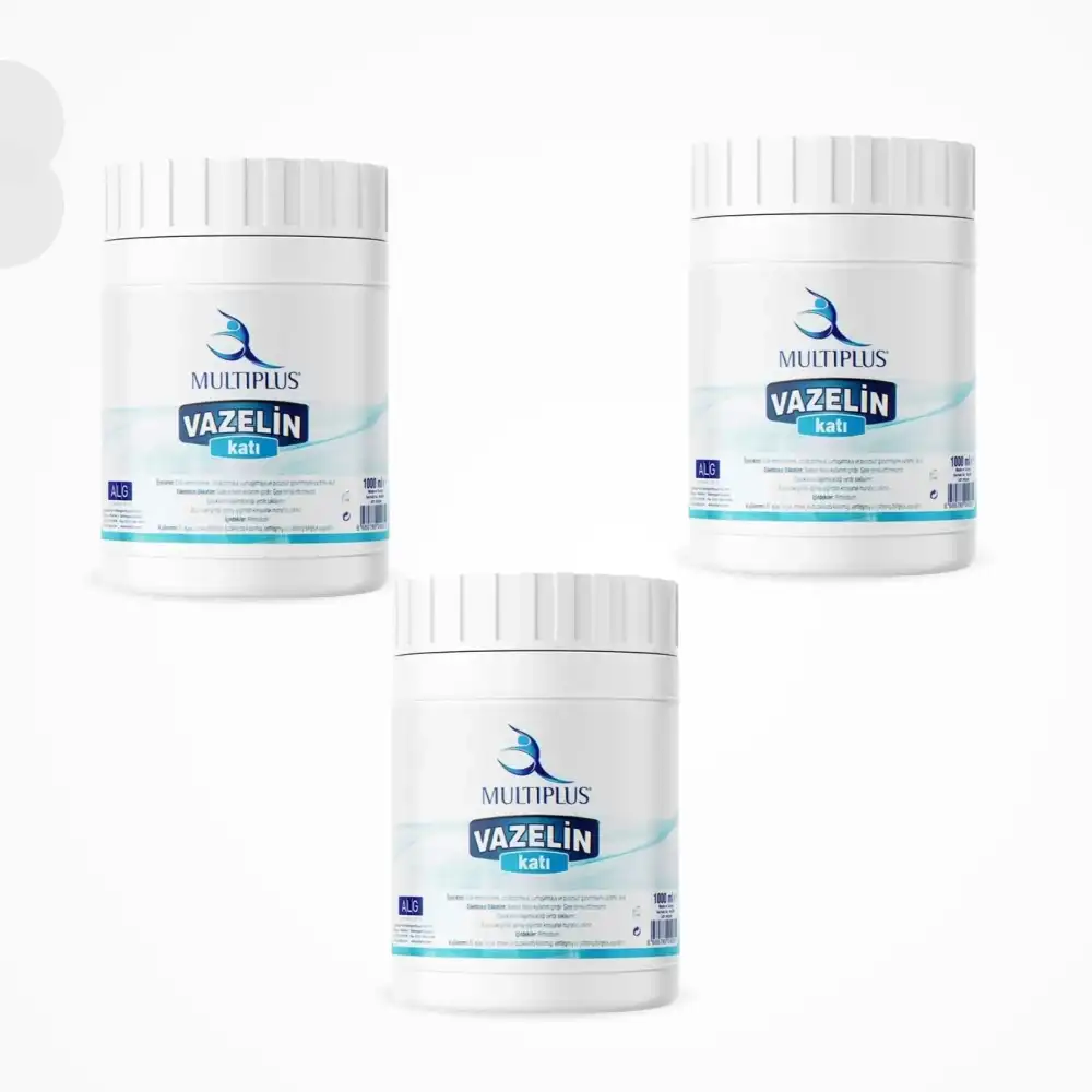Multiplus Katı Vazelin 1kg - 3 Adet