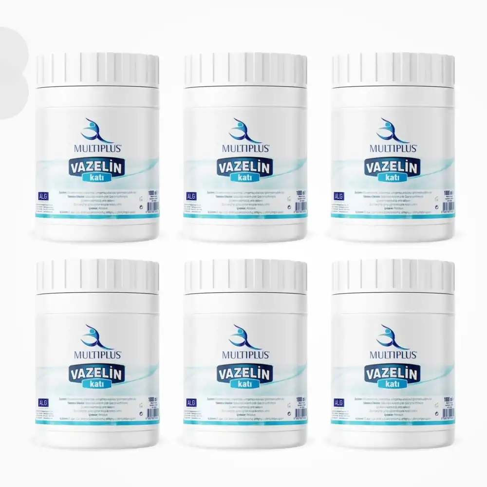 Multiplus Katı Vazelin 1kg - 6 Adet