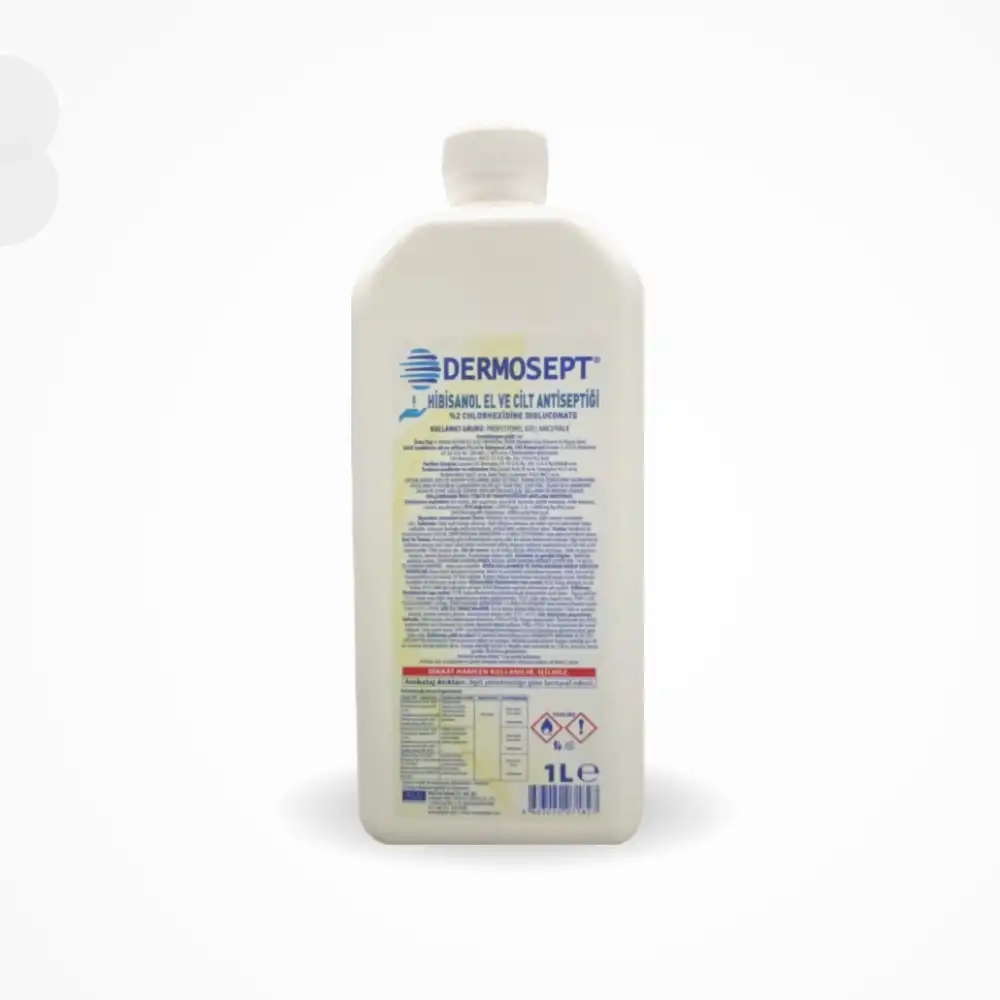 Dermosept Hibisanol Solüsyon Klorheksidin (CHLORHEXİDİNE %2) 1 LT