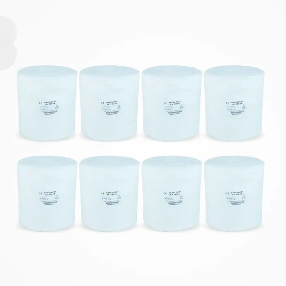 Sargı Bezi Rulo 15cm x 100m - 8 Adet