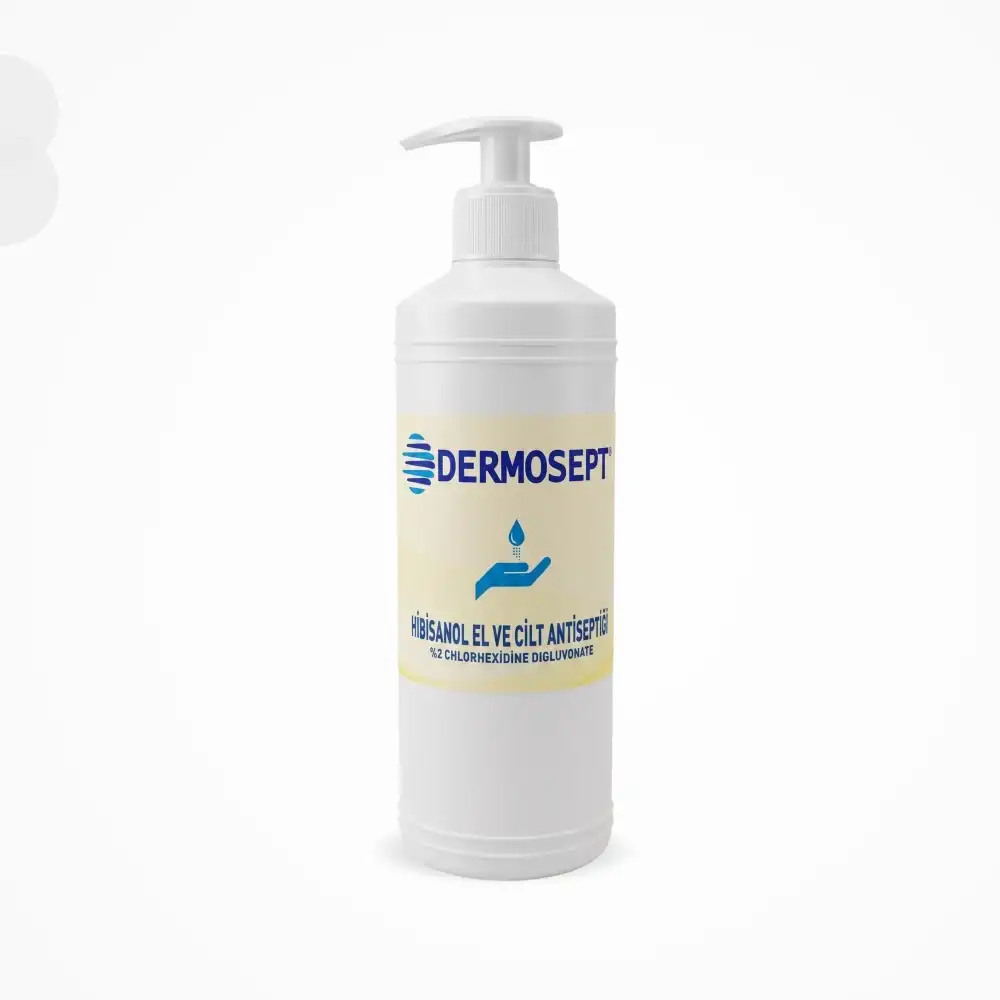 Dermosept Hibisanol El ve Cilt Ansiteptiği Klorheksidin %2 500ml - 2 Adet