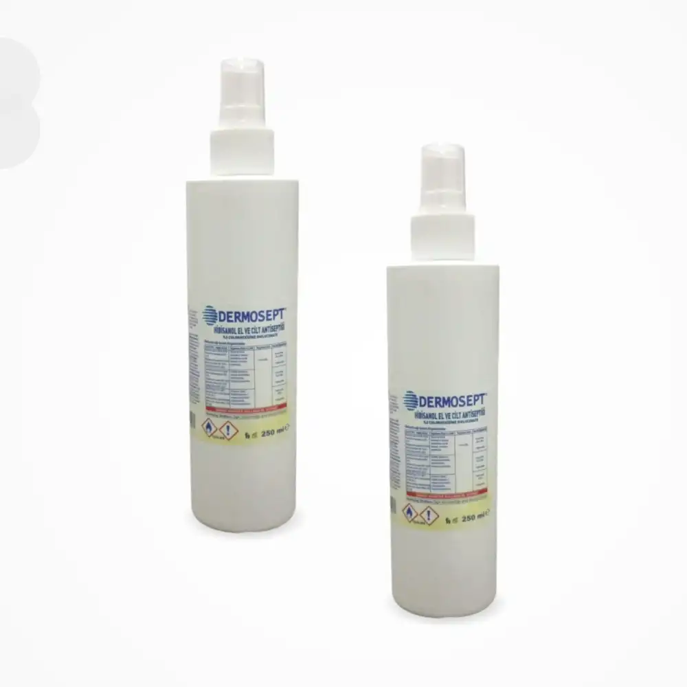 Dermosept Hibisanol El ve Cilt Ansiteptiği (Klorheksidin %2 Sprey) 250ml - 2 Adet