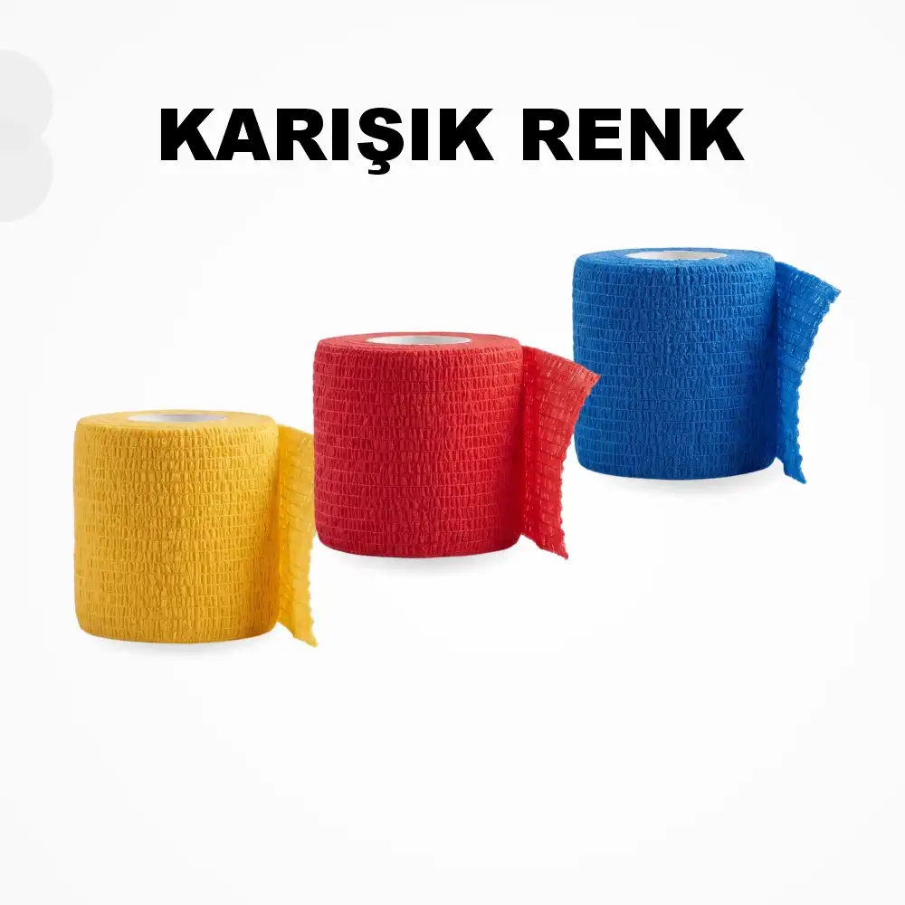 Sayberk Kendinden Yapışkanlı Bandaj (Coban Bandaj) 5cm x 4,5m