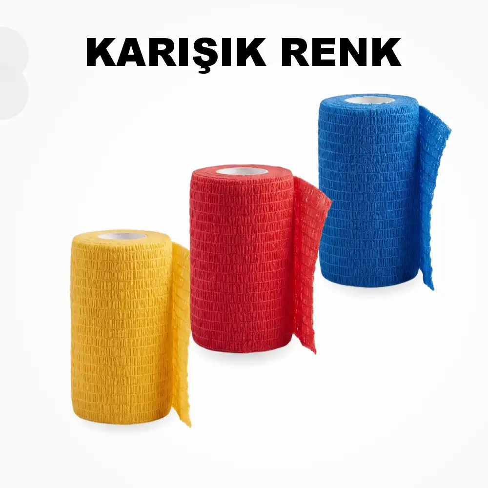 Sayberk Kendinden Yapışkanlı Bandaj (Coban Bandaj) 10cm x 4,5m