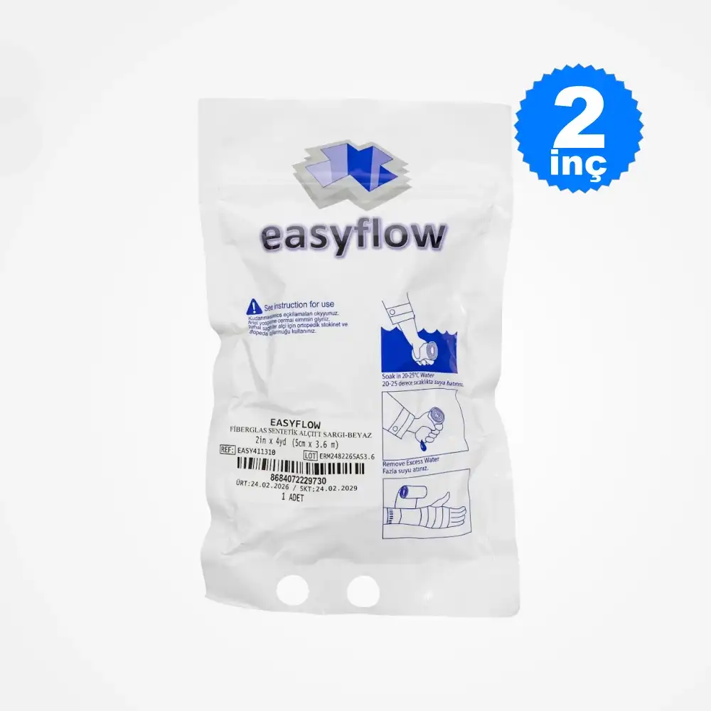 Easyflow Sentetik (Amerikan) Alçı (2inç) 5cm x 3.6m - 1 Adet