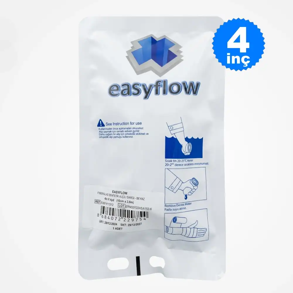 Easyflow Sentetik (Amerikan) Alçı (4inç) 10cm x 3.6m - 1 Adet
