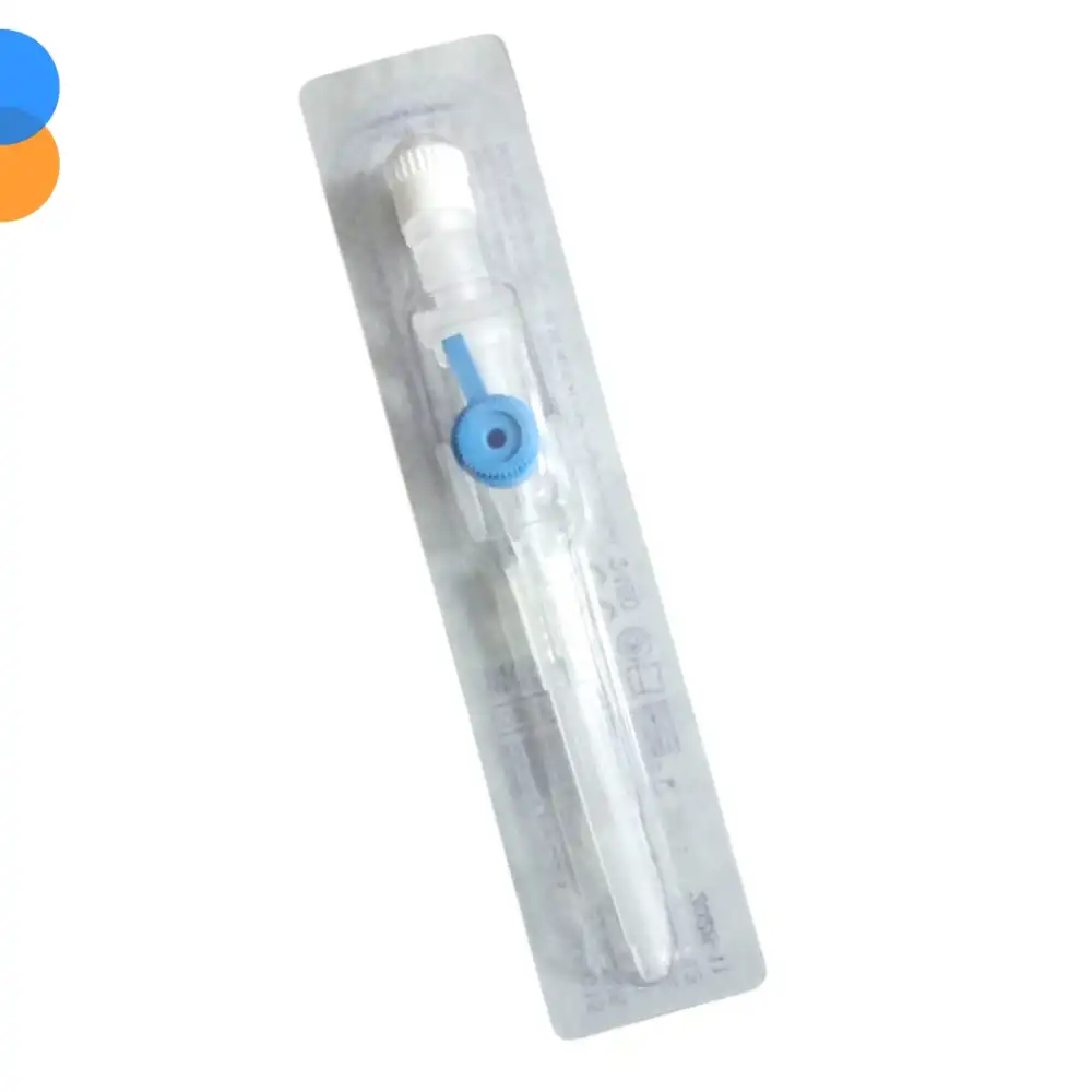 Aksu Branül (İntraket) Mavi 22G/25mm 100 lü Kutu