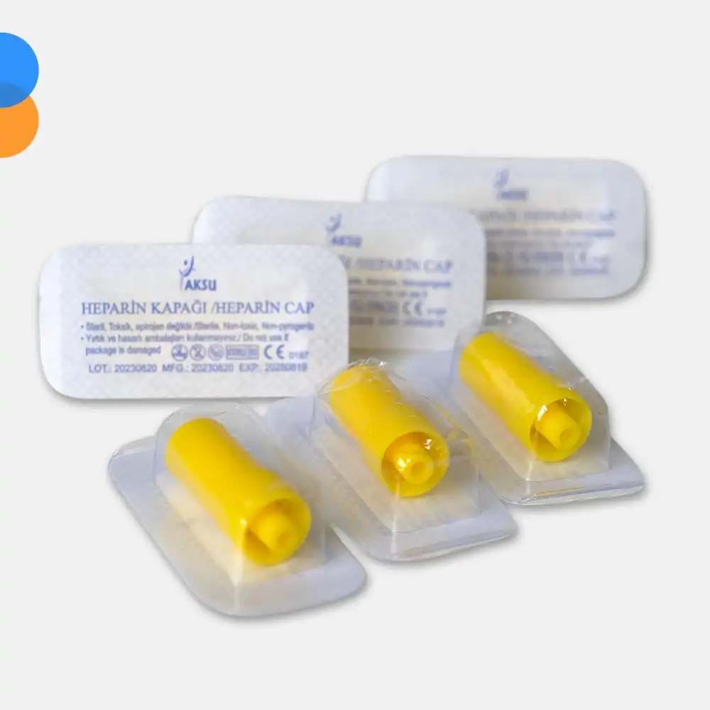 Aksu Heparin Kapağı 100lü Kutu