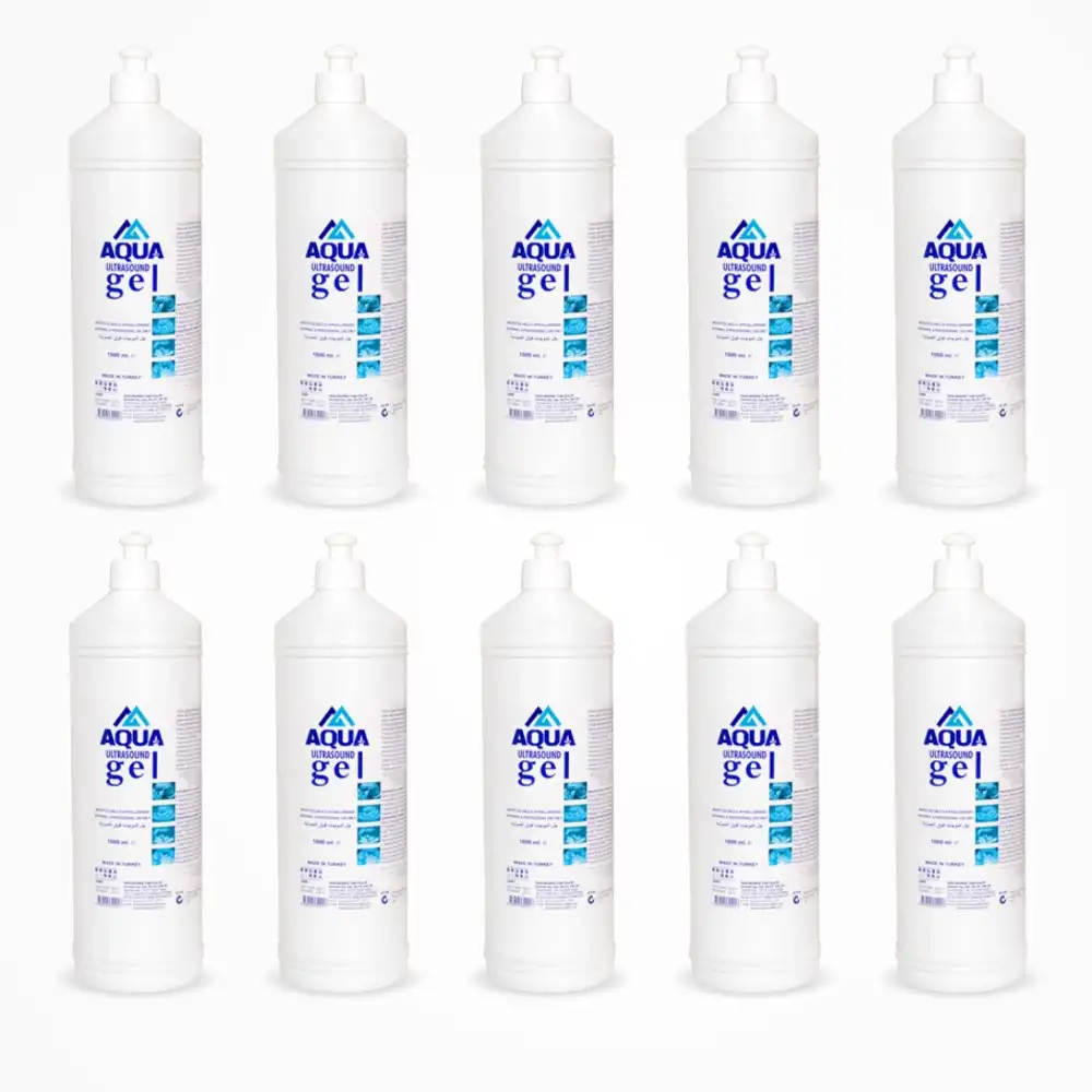 Aqua Ultrason Jeli (EKG Jeli) 1 Litre - 10 Adet