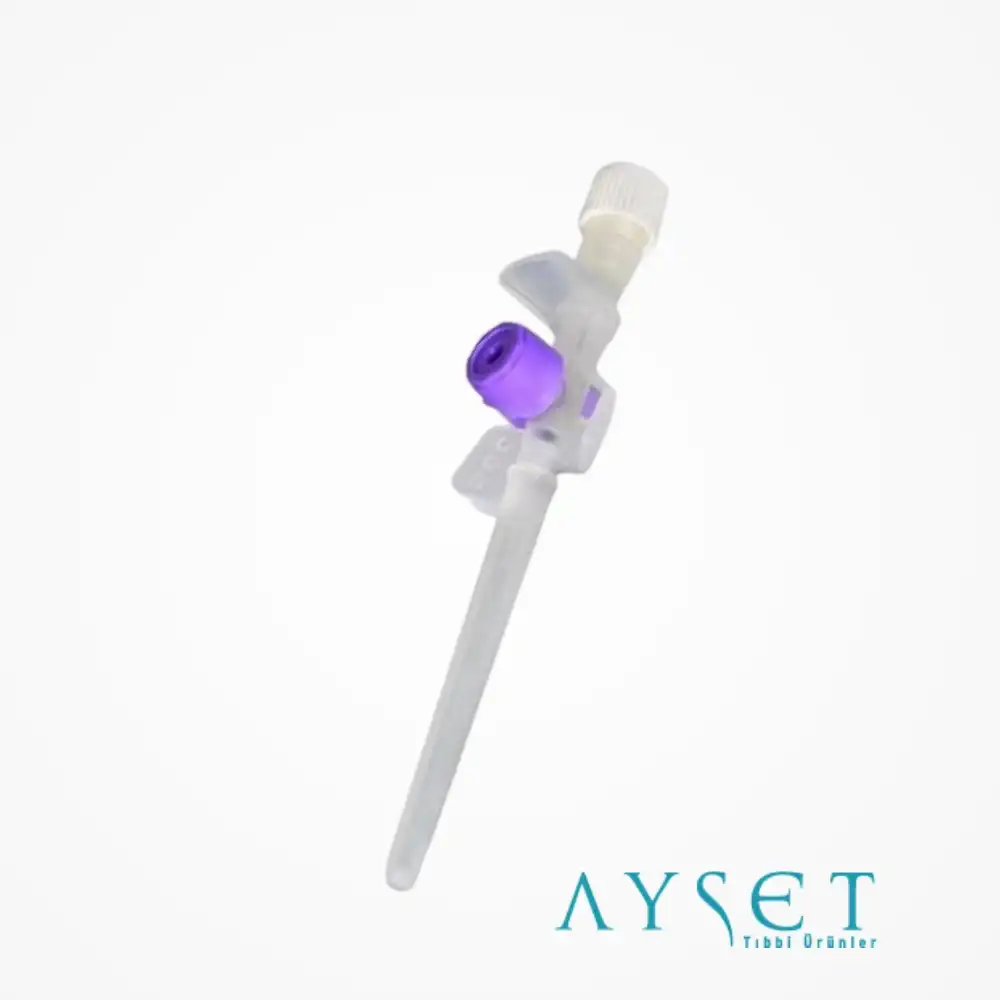 Ayset Branül (İntraket) Mor 26G 100’lü Kutu