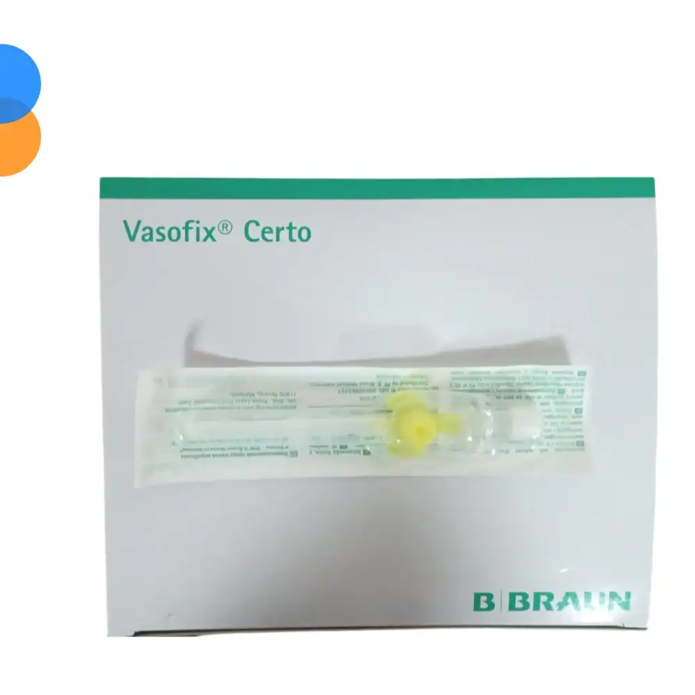 B Braun Vasofix Branül (Intraket) Sarı (24G) 50li Kutu