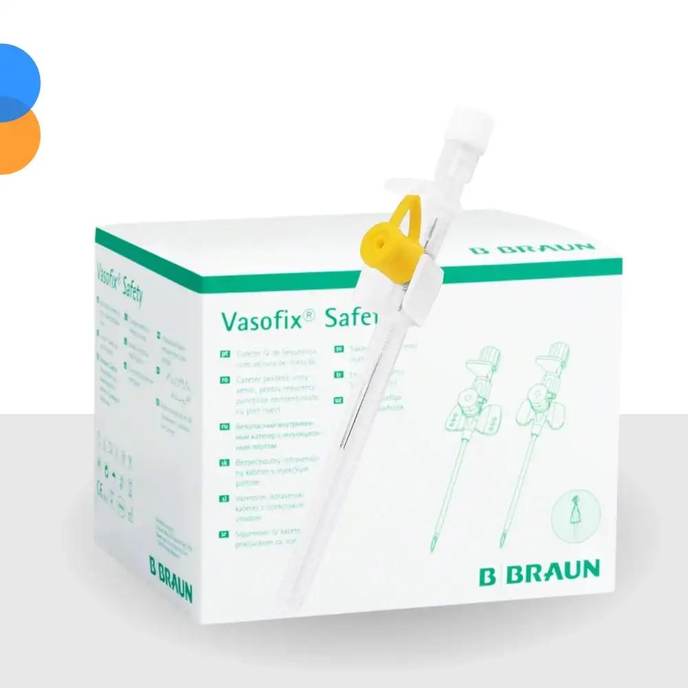 B Braun Vasofix Branül (Intraket) Sarı (24G) 50li Kutu