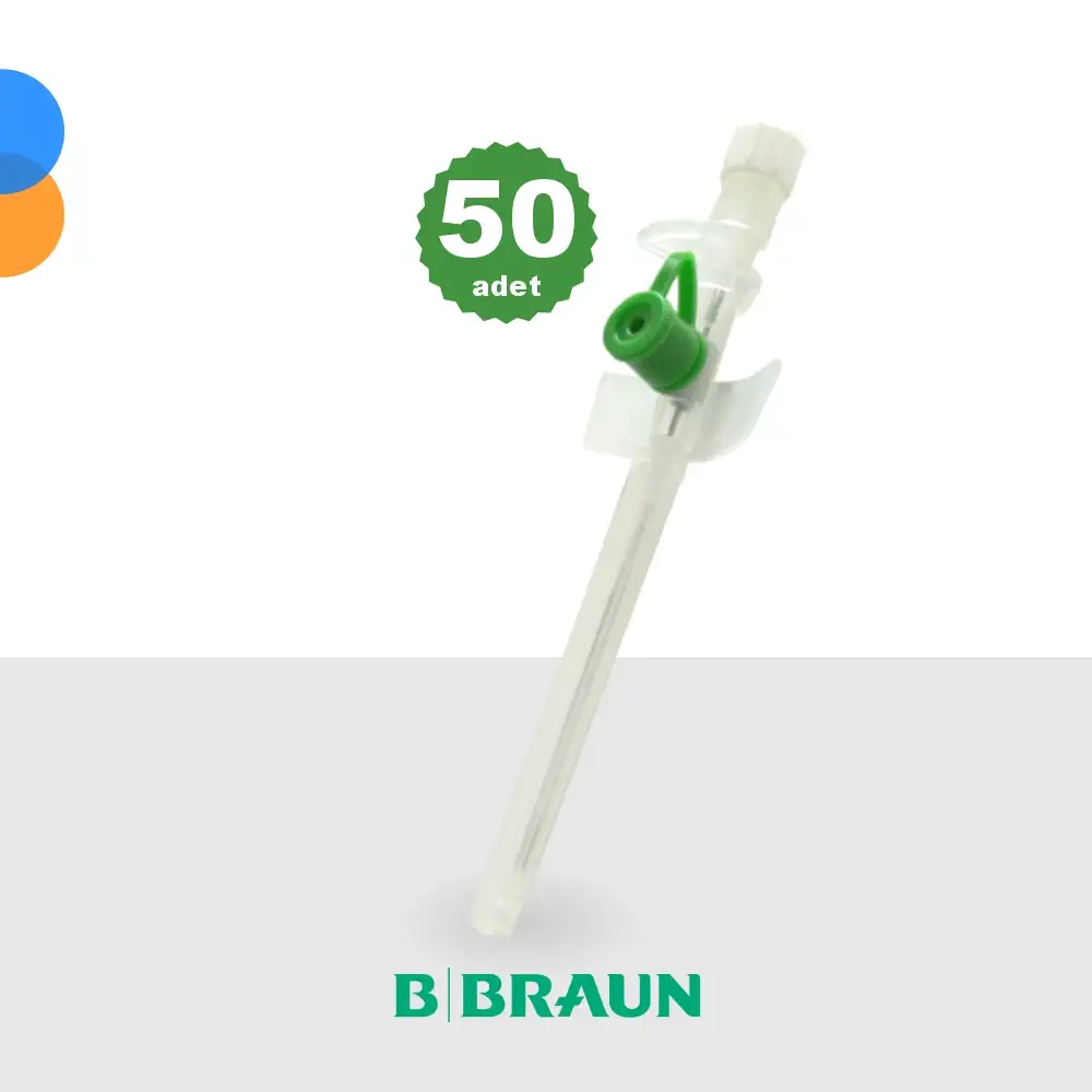 B Braun Vasofix Branül (Intraket) Yeşil (18G) 50li Kutu