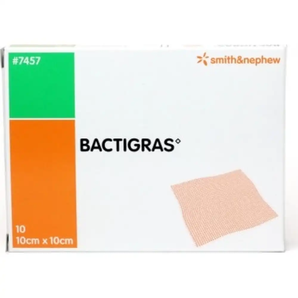 Bactigras Yara Bakım Örtüsü 10cm x 10cm - 10lu Paket
