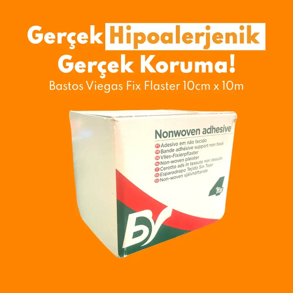 Bastos Viegas Hipoalerjenik Fix Flaster 10cmx10m