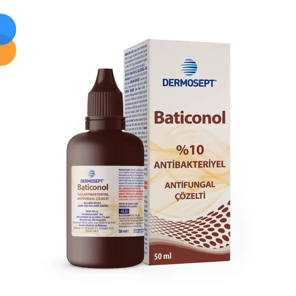 Dermokon Batikon Antiseptik Çözelti 50ml - 1 Adet
