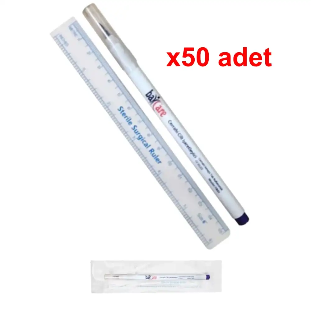 Baycare Steril Cilt İşaretleme Kalemi - 50 adet