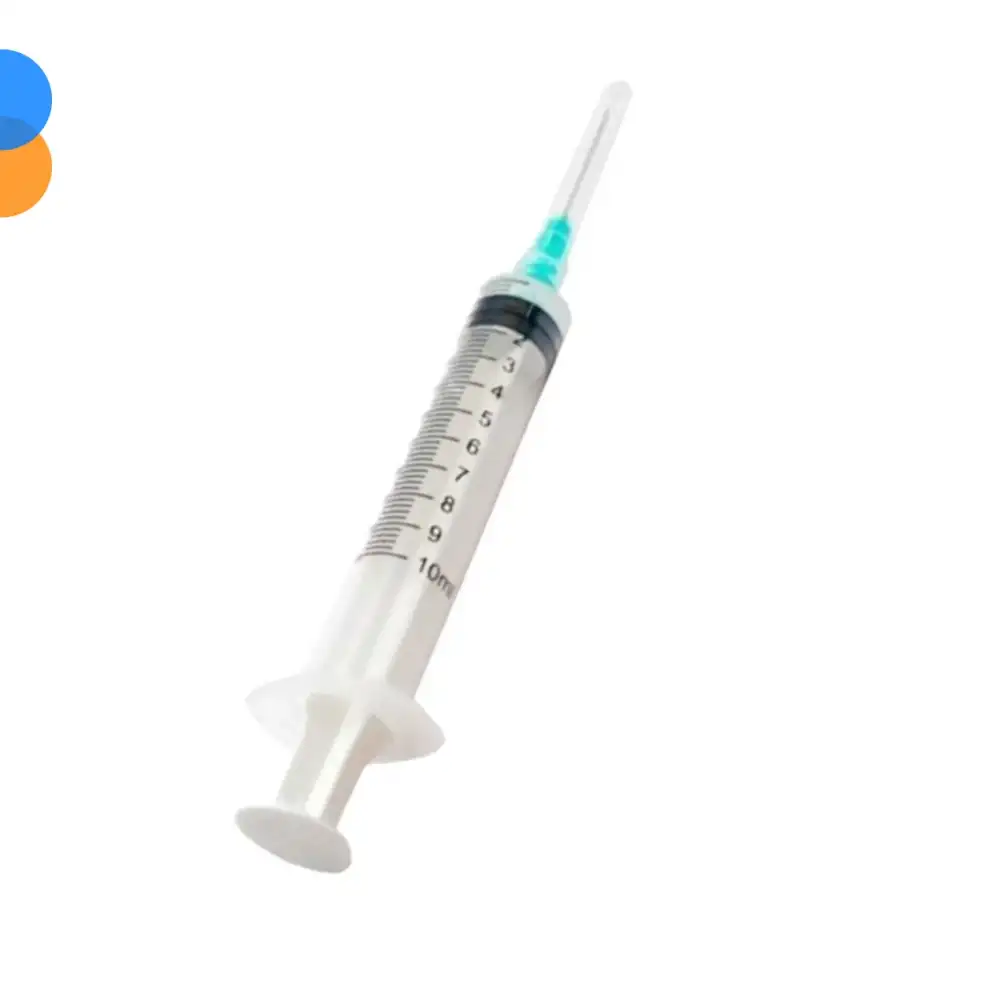 Berika 10cc Enjektör 3 Parça Yeşil (21G) 200lü Kutu