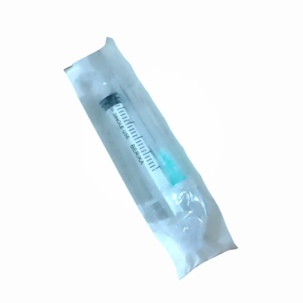 Berika 3P (Contalı) 2ml Uzun Yeşil Uçlu (21G/38mm) 350li Kutu
