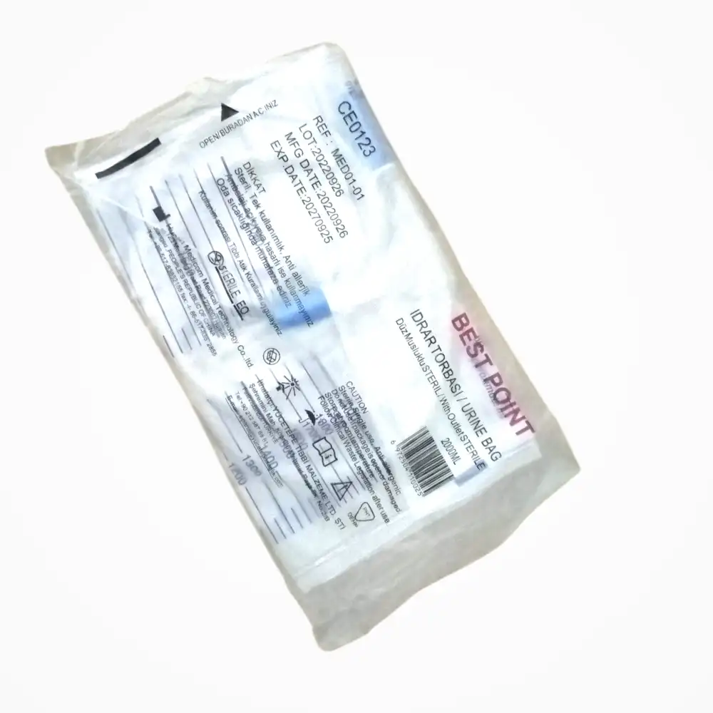 BestPoint İdrar Torbası (Düz Musluk) - 10lu Paket