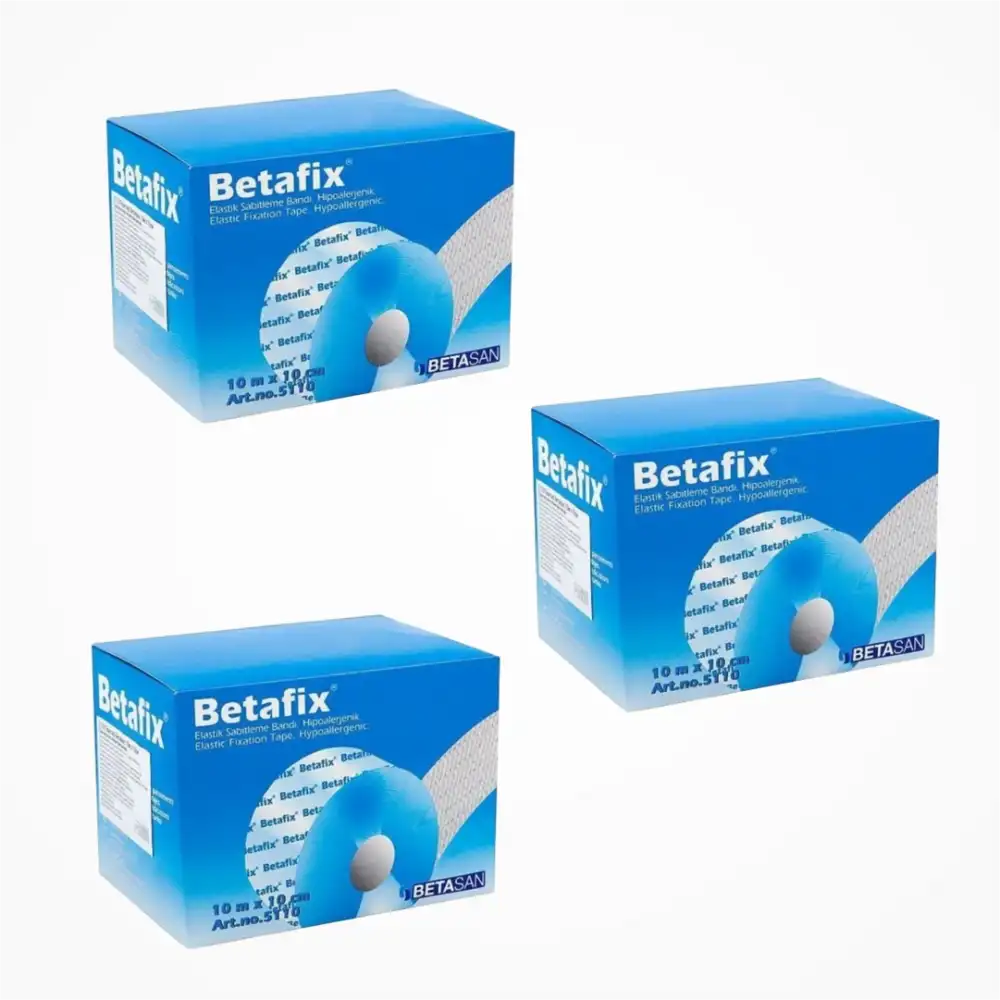 Betafix Esnek Fix Flaster 10cm x 10m - 3 Adet