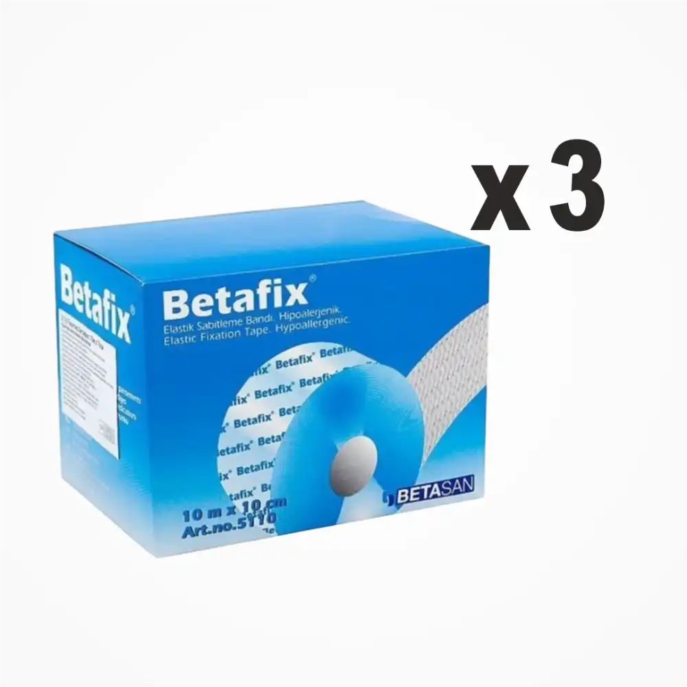 Betafix Esnek Fix Flaster 10cm x 10m - 3 Adet