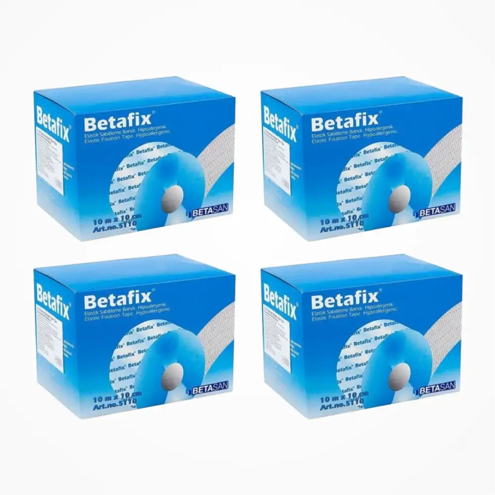 Betafix Esnek Fix Flaster 10cm x 10m - 4 Adet