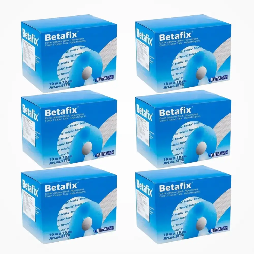 Betafix Esnek Fix Flaster 10cm x 10m - 6 Adet