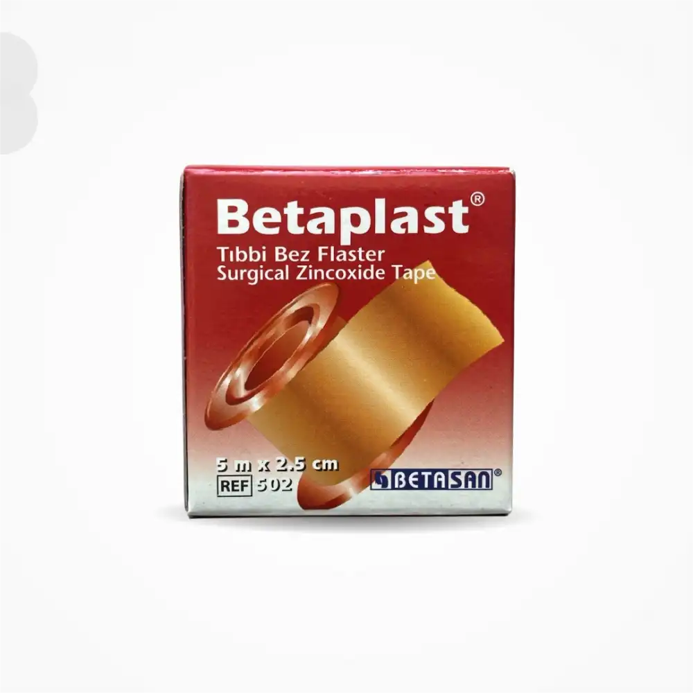 BetaPlast Tıbbi Bez Flaster 2,5cm x 5m - 4 Adet