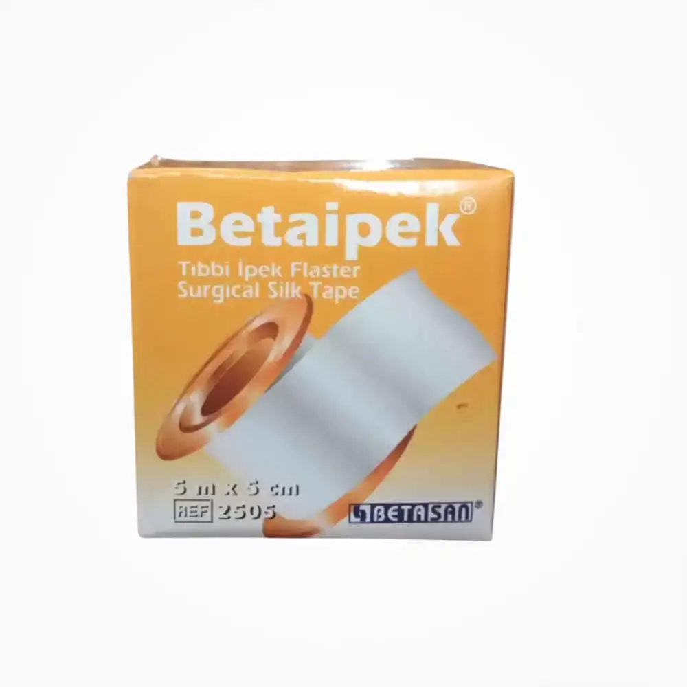 Betasan İpek Flaster 5cm x 5m - 6 Adet
