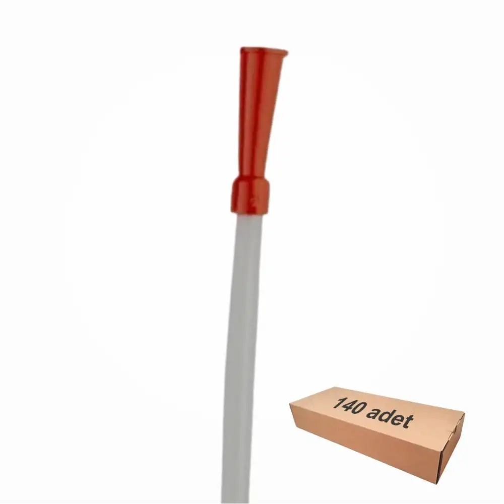 Bıçakcılar Aspirasyon Sondası No: 18 (Kırmızı) 140 Adet - 1 Kutu