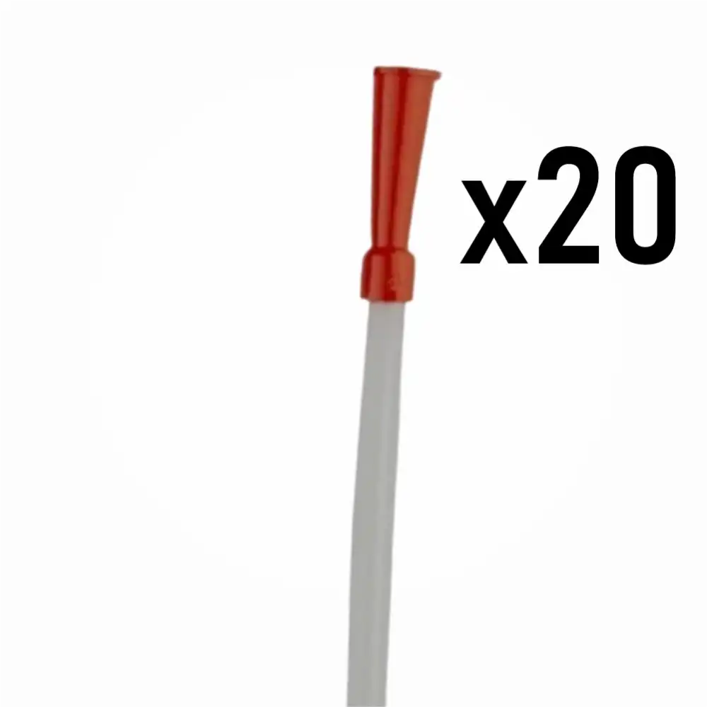 Bıçakcılar Aspirasyon Sondası No: 18 (Kırmızı) - 20 Adet