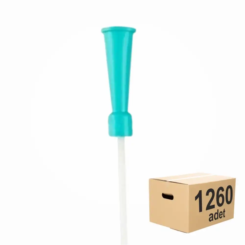 Bıçakcılar Aspirasyon Sondası No: 6 (Turkuaz) - 1260 Adet - 1 Koli
