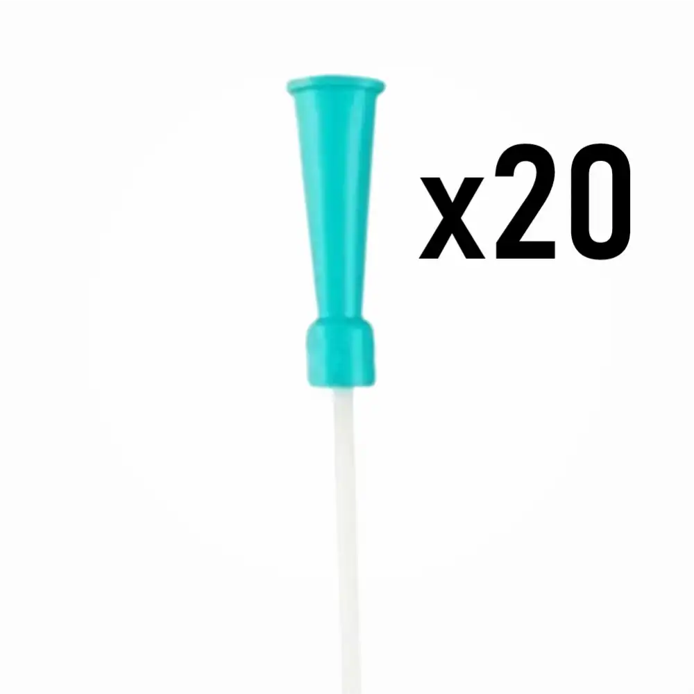 Bıçakcılar Aspirasyon Sondası No: 6 (Turkuaz) - 20 Adet