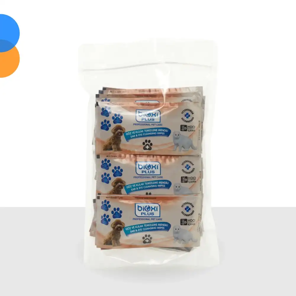 Bioxi Animal Health Kedi Köpek Çok Amaçlı 30’lu Temizleme Mendili