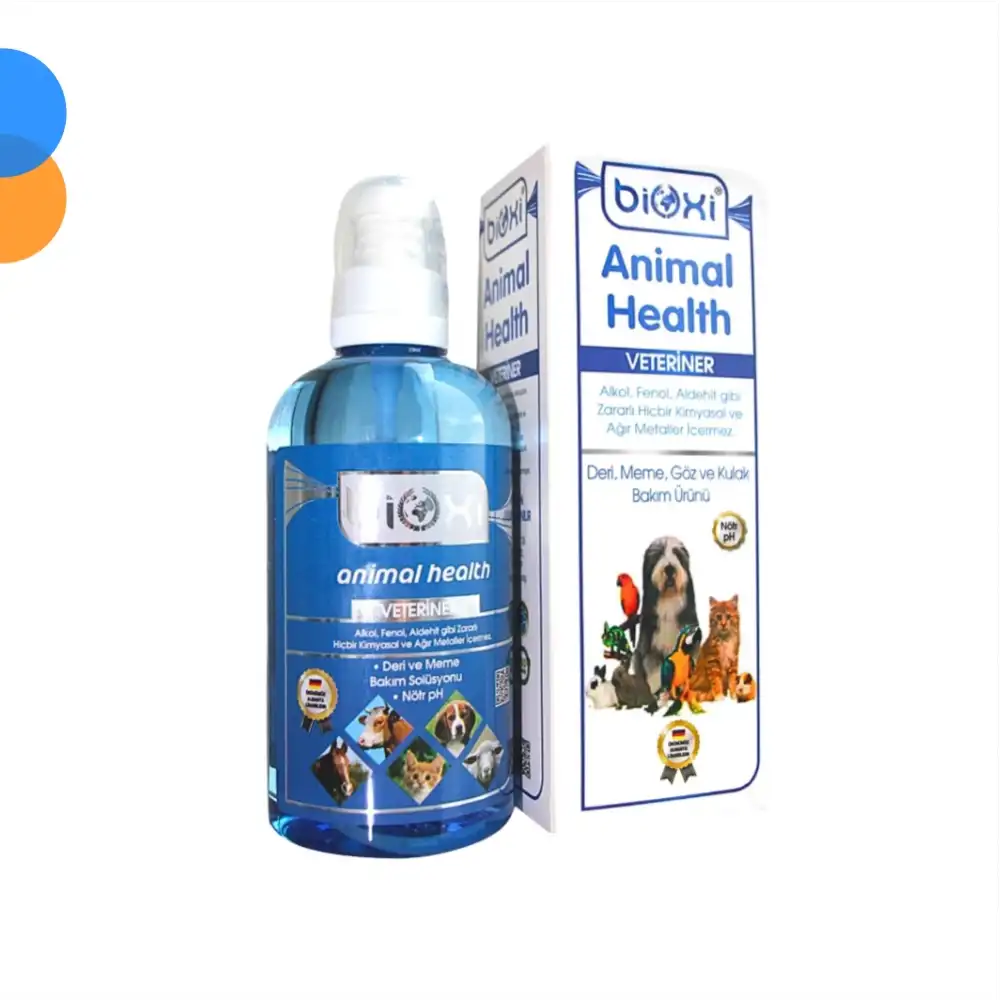 Bioxi Animal Health Sprey 250 ML – Deri, Meme, Göz ve Kulak Bakım Ürünü