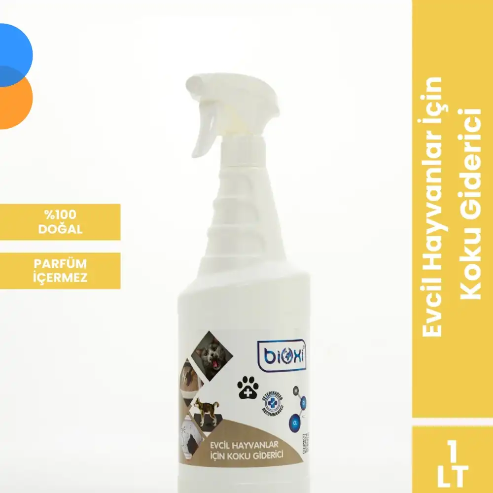 Bioxi Evcil Hayvanlar için Koku Giderici Dezenfektan Parfümsüz 1 LT