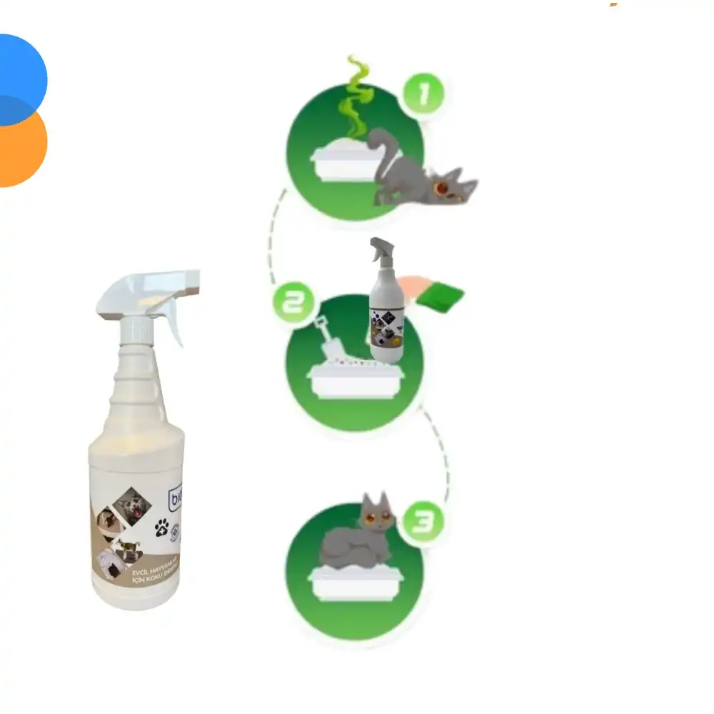 Bioxi Evcil Hayvanlar için Koku Giderici Dezenfektan Parfümsüz 1 LT